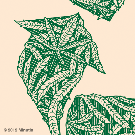 minutia, weed, recycle, drawing, illustration